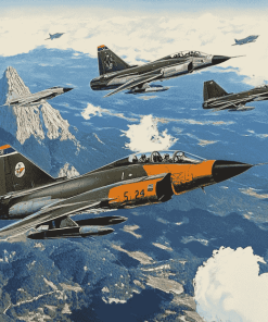 Mcdonnell Douglas F4 Jet Diamond Painting