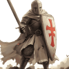 Medieval Crusader Warrior Diamond Painting