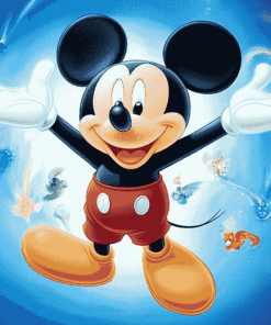 Mickey Mouse Fantasy Animation Diamond Painting