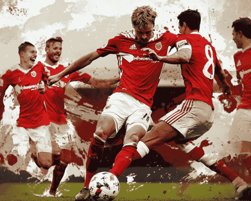 Middlesbrough Football Team Diamond Painting