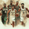 Milwaukee Bucks Basketball Diamond Painting