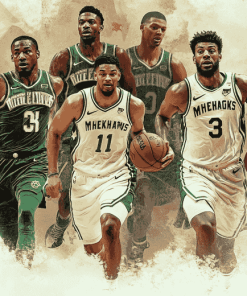 Milwaukee Bucks Basketball Diamond Painting