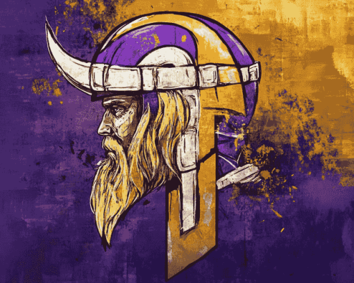 Minnesota Vikings Diamond Painting