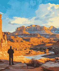 Moab Landscape Adventure Diamond Painting