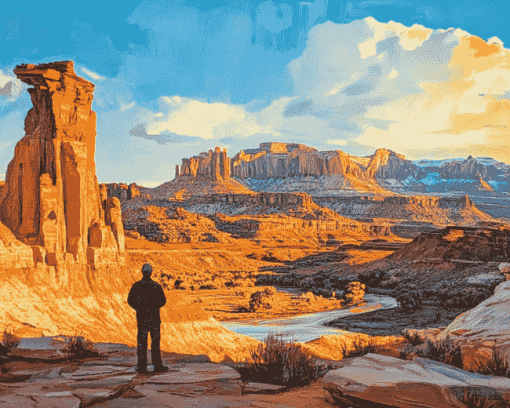 Moab Landscape Adventure Diamond Painting