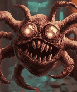 Monster Beholder Creature Diamond Painting