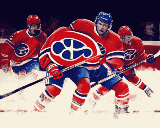 Montreal Canadiens Hockey Diamond Painting