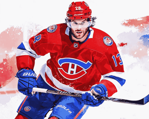 Montreal Canadiens NHL Player Diamond Painting