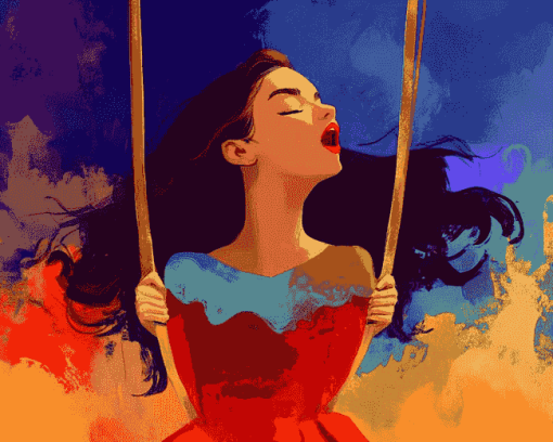 Mood Swing Animation Diamond Painting