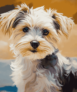 Morkie Puppy Diamond Painting