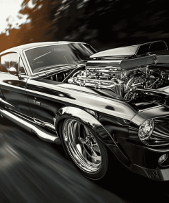 Mustang Eleanor Performance Engines Diamond Painting