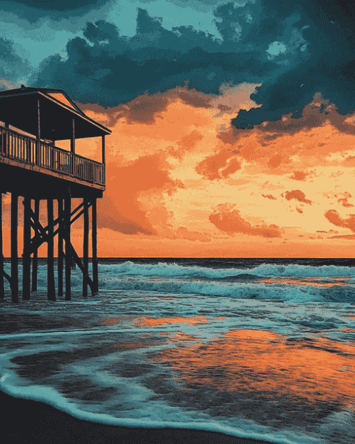 Myrtle Beach Animation Diamond Painting