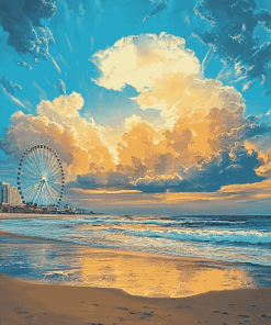 Myrtle Beach Seascape Diamond Painting