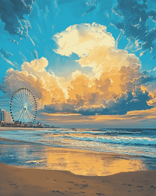 Myrtle Beach Seascape Diamond Painting