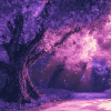 Mystical Fantasy in Purple Diamond Painting