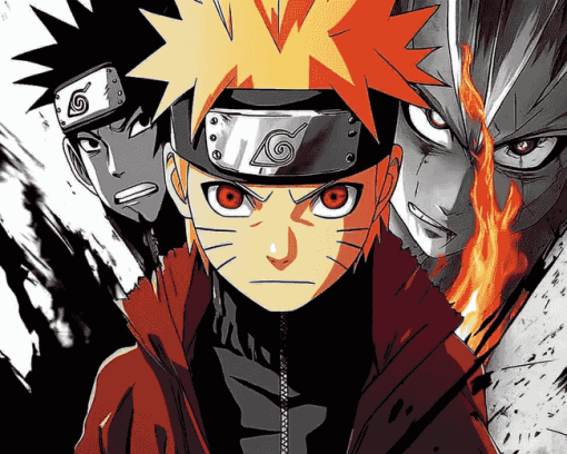 Naruto Anime Collage Diamond Painting