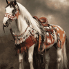 Native American Horse Art Diamond Painting