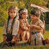 Native American Kids Diamond Painting