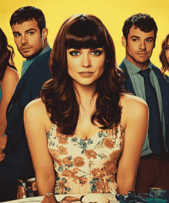 New Girl Sitcom Diamond Painting