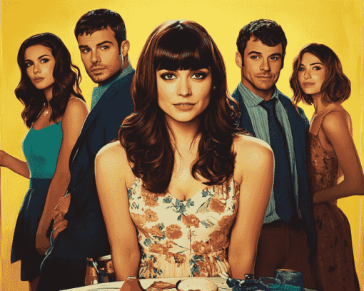 New Girl Sitcom Diamond Painting