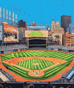 New York Yankee Stadium Diamond Painting