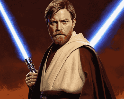 Obi Wan Kenobi Star Wars Diamond Painting