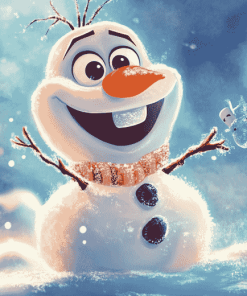 Olaf Frozen Snowman Diamond Painting