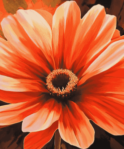 Orange Blossom Diamond Painting