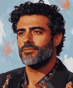 Oscar Isaac Celebrity Art Diamond Painting