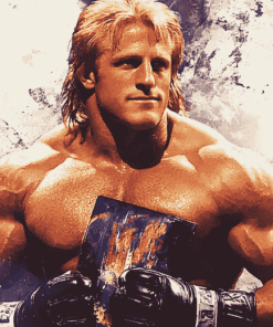 Owen Hart WWE Champion Diamond Painting