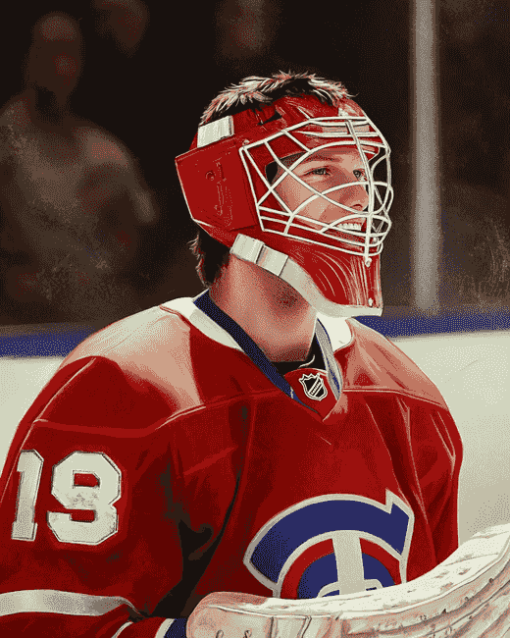 Patrick Roy Hockey Legends Diamond Painting