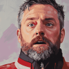 Patrick Roy Ice Hockey Diamond Painting