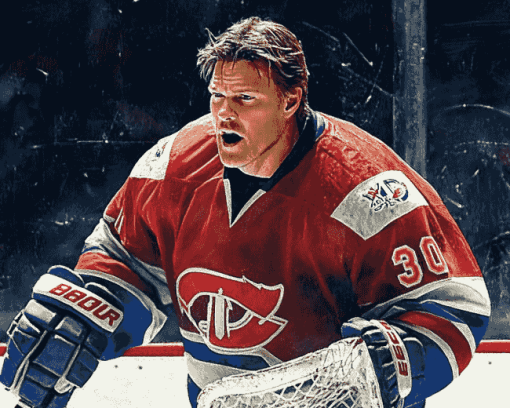 Patrick Roy Ice Hockey Legend Diamond Painting