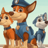 Patrol Paw Puppies Diamond Painting