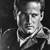 Paul Newman Black and White Diamond Painting