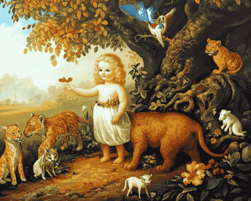 Peaceable Kingdom Animal Diamond Painting