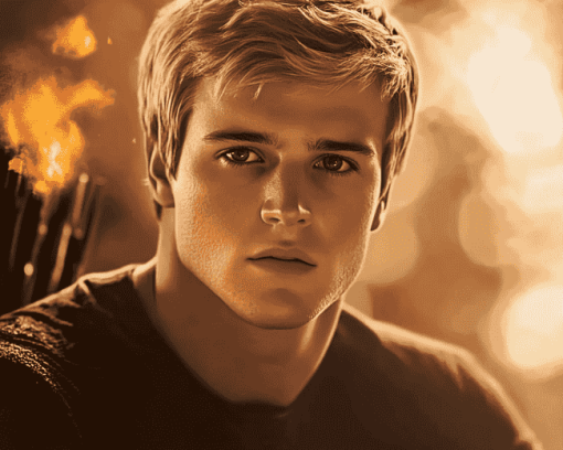 Peeta Mellark in Hunger Games Diamond Painting