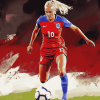 Pernille Harder Football Icon Diamond Painting