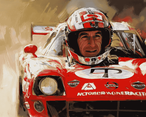 Peter Brock Racing Legend Diamond Painting