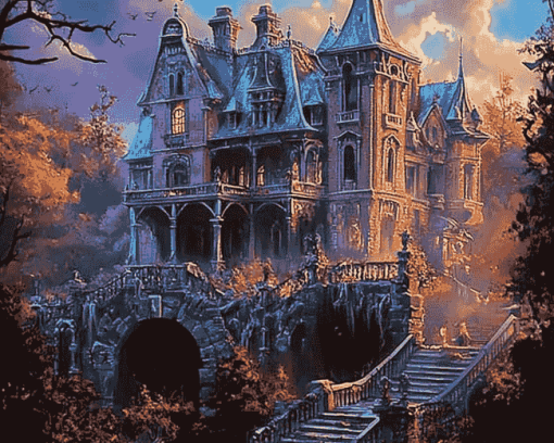 Phantom Manor Animation Diamond Painting