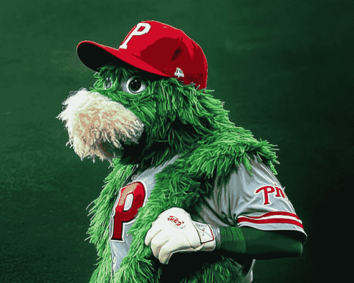 Phillie Phanatic Philadelphia Phillies Diamond Painting