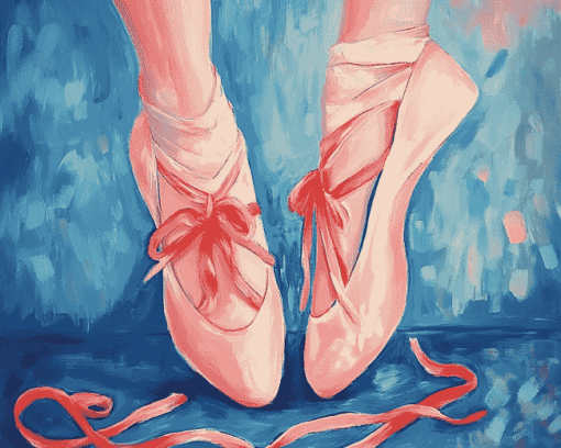 Pink Ballerina Ballet Diamond Painting