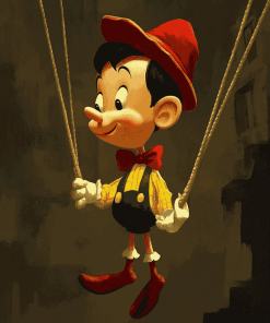 Pinocchio Animation Diamond Painting