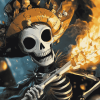 Pirate Skeleton Art Diamond Painting