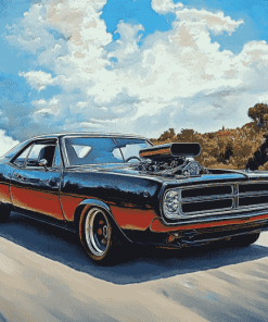 Plymouth Roadrunner Classic Diamond Painting