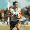 Port Adelaide Footballer Diamond Painting