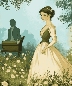 Pride And Prejudice Animation Diamond Painting