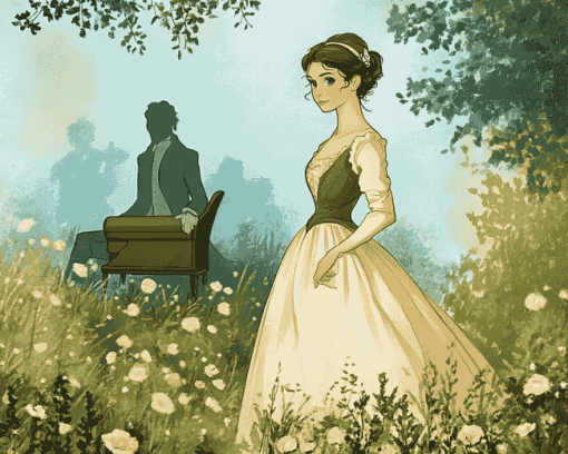 Pride And Prejudice Animation Diamond Painting