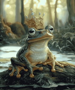 Princess Frog Animation Diamond Painting