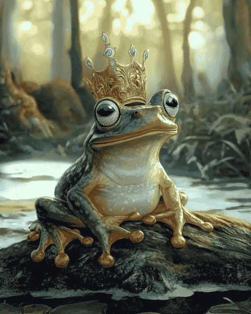 Princess Frog Animation Diamond Painting